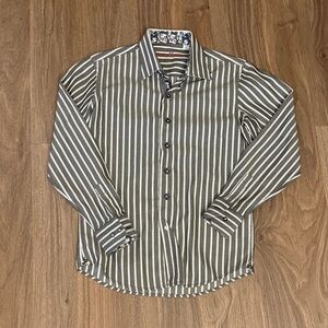Robert Graham 100% cotton boys shirt size 10/12